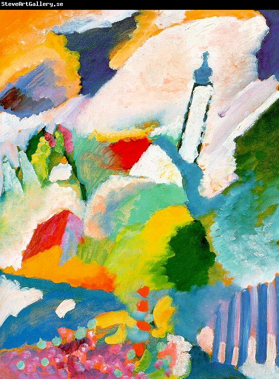 Wassily Kandinsky Church in Marnau